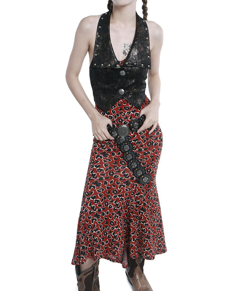 Rivet Disc Pin Buckle Belt